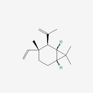 2D structure of bicycloelemene