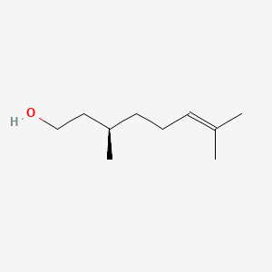 2D structure of beta-citronellol