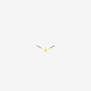 2D structure of dimethyl sulfide