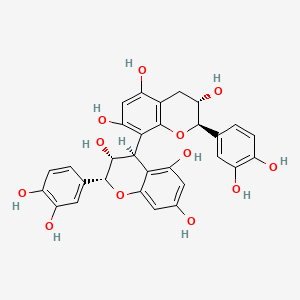2D Lewis structure of procyanidin b1