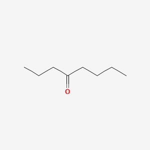 2D structure of 4-octanone