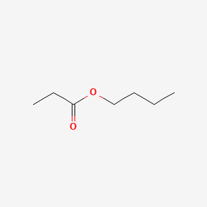 2D structure of butyl propionate