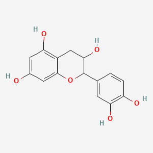 2D Lewis structure of catechin