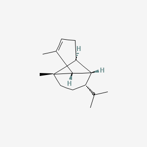 2D Lewis structure of alpha-copaene