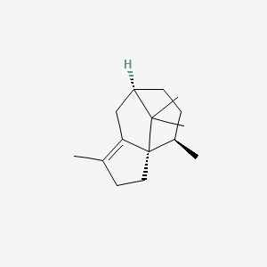 2D Lewis structure of cyperene