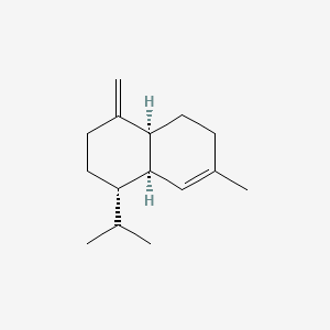 2D Lewis structure of gamma-muurolene
