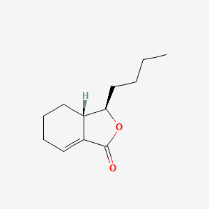 2D Lewis structure of neocnidilide