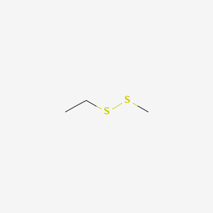 2D structure of ethyl methyl disulfide