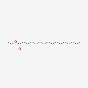 2D structure of ethyl palmitate