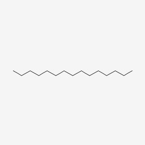 2D structure of pentadecane