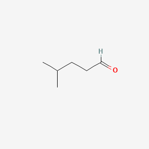 2D structure of 4-methylpentanal
