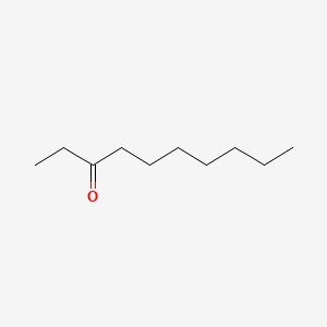 2D structure of 3-decanone