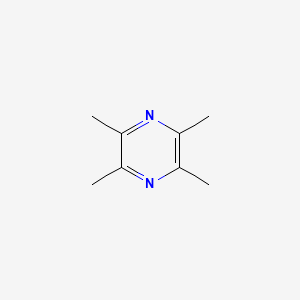 2D structure of 2,3,5,6-tetramethylpyrazine