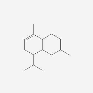 2D Lewis structure of cadinene