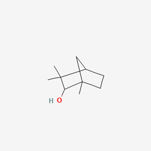 2D Lewis structure of fenchol