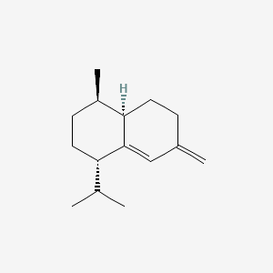 2D Lewis structure of bicyclosesquiphellandrene