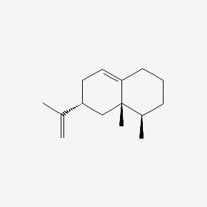 2D Lewis structure of aristolochene