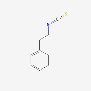 2D Lewis structure of phenethyl isothiocyanate