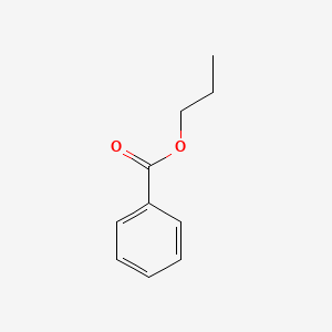 2D structure of propyl benzoate