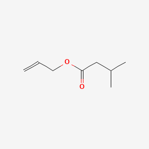 2D structure of allyl isovalerate