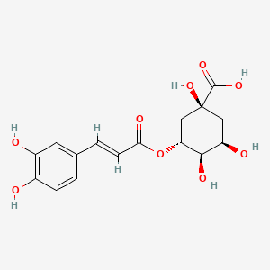 2D Lewis structure of chlorogenic acid