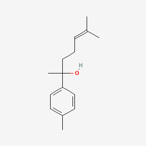 2D Lewis structure of gossonorol