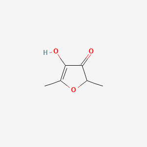 2D structure of furaneol