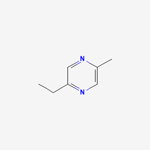 2D structure of 2-ethyl-5-methylpyrazine