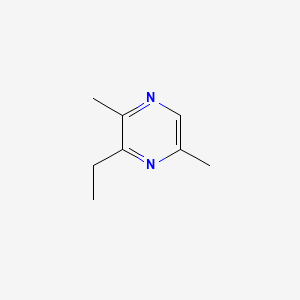 2D structure of 3-ethyl-2,5-dimethylpyrazine
