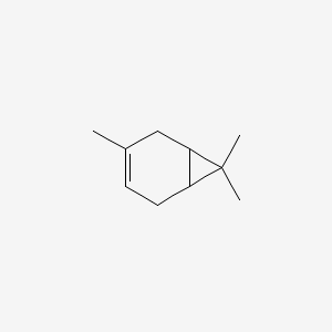 2D Lewis structure of 3-carene
