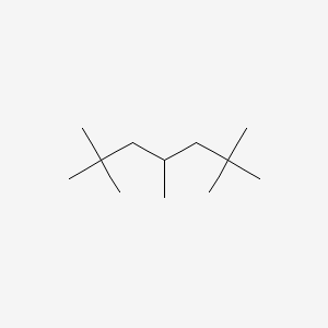 2D structure of 2,2,4,6,6-pentamethylheptane