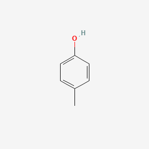 2D structure of 4-methylphenol