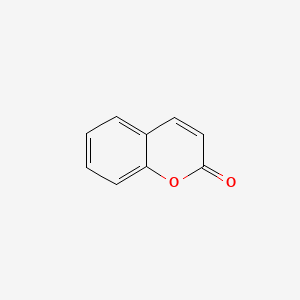 2D structure of coumarin