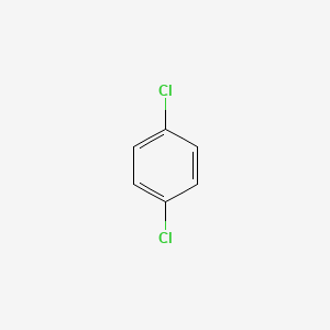 2D structure of 1,4-dichlorobenzene