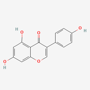 2D structure of genistein
