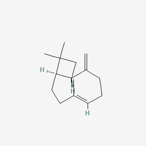2D structure of beta-caryophyllene