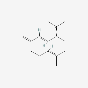 2D Lewis structure of germacrene d