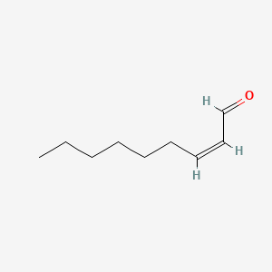2D structure of 2-nonenal, (z)-