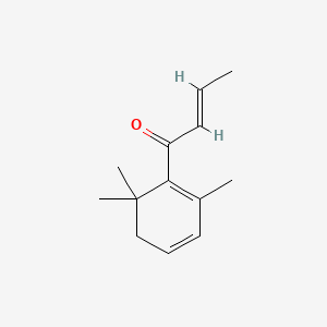 2D Lewis structure of beta-damascenone