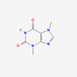 2D structure of theobromine