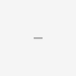 2D Lewis structure of ethylene