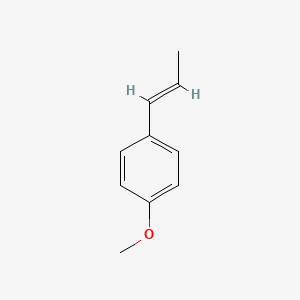 2D Lewis structure of anethole