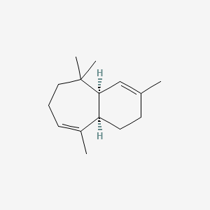 2D structure of (1r,6s)-gamma-himachalene