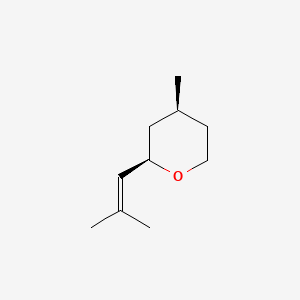 2D structure of cis-rose oxide