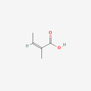 2D structure of angelic acid