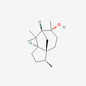 2D Lewis structure of cedrol