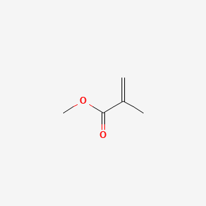 2D structure of methyl methacrylate