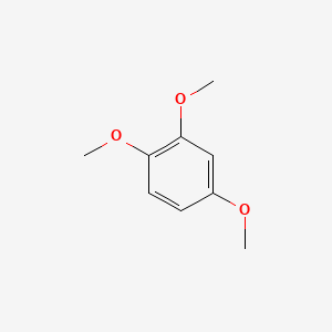 2D structure of 1,2,4-trimethoxybenzene