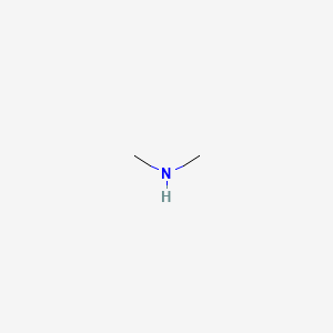 2D structure of dimethylamine
