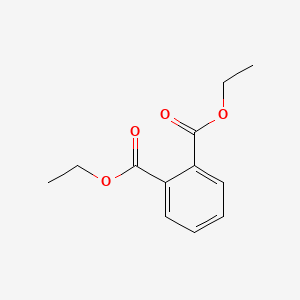 2D Lewis structure of diethyl phthalate